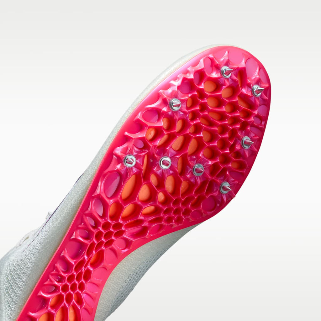 Nike Zoom Superfly Elite 2 Track & Field Sprinting Spikes - White/Bright Crimson/Hyper Violet/Obsidian - Image 7