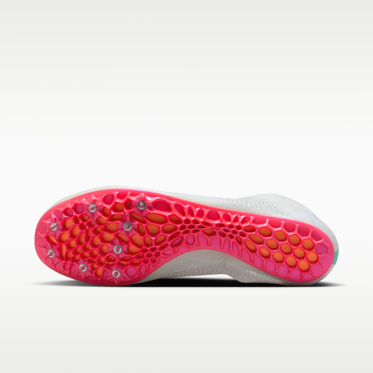 Women's Nike Zoom Superfly Elite 2 Track & Field Sprinting Spikes - White/Bright Crimson/Hyper Violet/Obsidian
