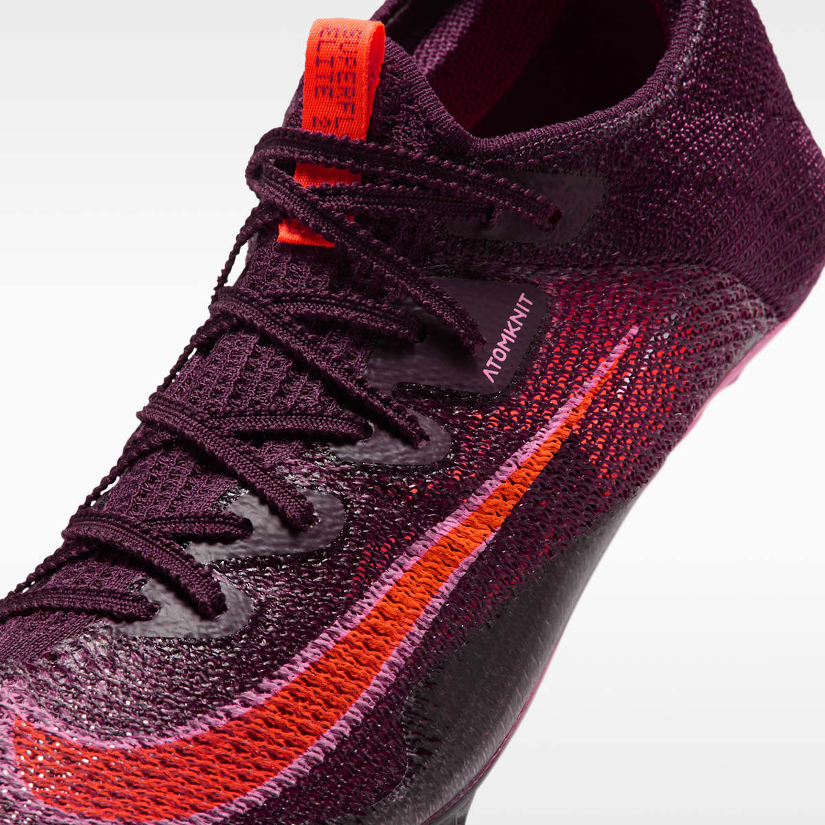 Nike Zoom Superfly Elite 2 Track & Field Sprinting Spikes - Bordeaux/Pink Spell/Bright Crimson/Hyper Crimson - Image 8