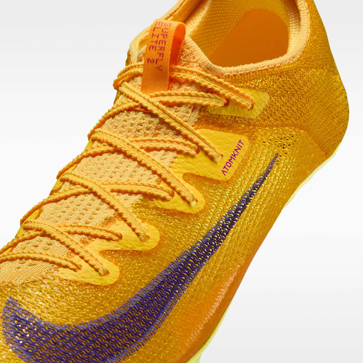 Nike Zoom Superfly Elite 2 Track & Field Sprinting Spikes - Citron Pulse/Volt Ice/Laser Orange/Indigo Burst - Image 8
