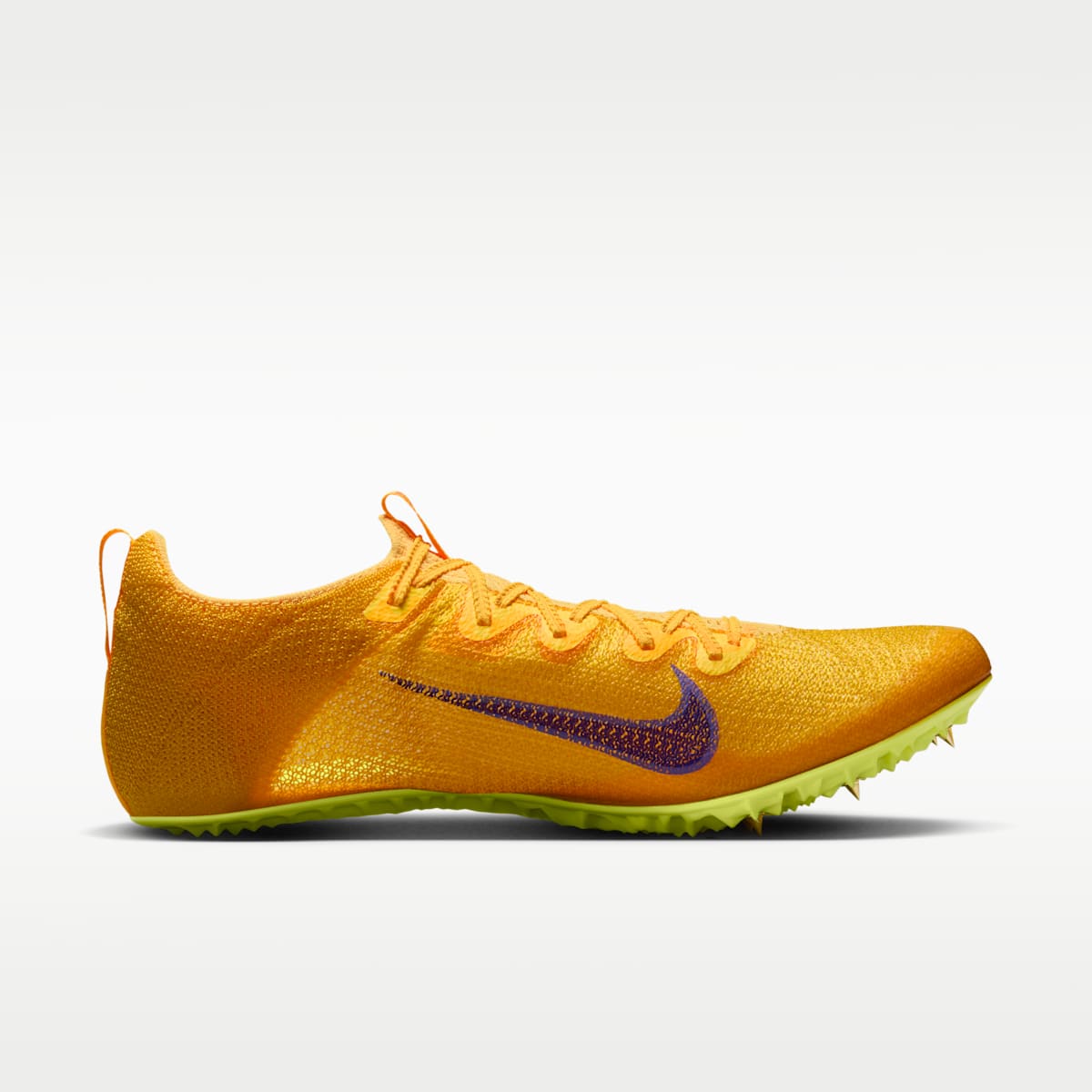 Nike Zoom Superfly Elite 2 Track & Field Sprinting Spikes - Citron Pulse/Volt Ice/Laser Orange/Indigo Burst - Image 3