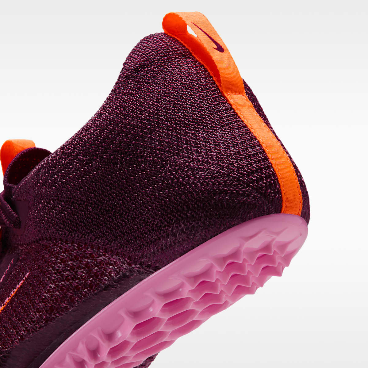 Nike Zoom Superfly Elite 2 Track & Field Sprinting Spikes - Bordeaux/Pink Spell/Bright Crimson/Hyper Crimson - Image 9