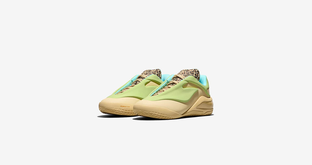 Women's SHAI 001 Lace Up Shoes - Straw/Lime