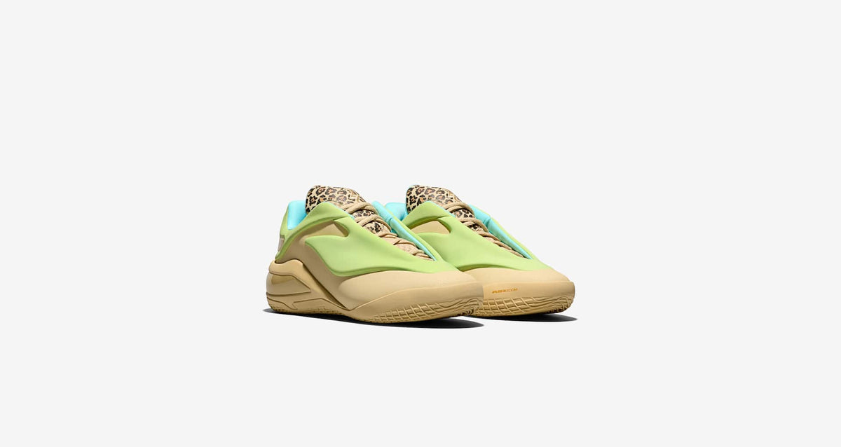 Women's SHAI 001 Lace Up Shoes - Straw/Lime